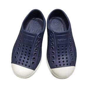 Native Kids Jefferson Slip-On Navy Shoes Size: 8